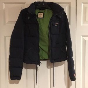HOLLISTER XS PUFFER JACKET W/ HOOD